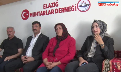 Elazığ Muhtarlar Derneği’nde Bayrak Değişimi