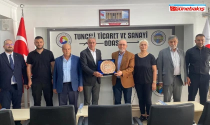 Elazığ Ticaret Borsası’ndan Tunceli Esnafına Destek Ziyareti