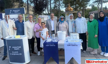 Elazığ’da Anahtar Parti’den Aşure İkramı