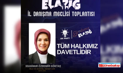 Elazığ’da Büyük Buluşma: Bakan Göktaş Geliyor
