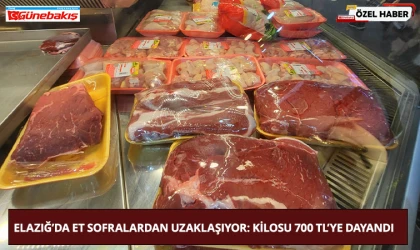 Elazığ’da Et Sofralardan Uzaklaşıyor: Kilosu 700 Tl’ye Dayandı