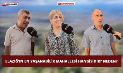 ‘Elâzığ’ın En Yaşanabilir Mahallesi Hangisidir? Neden?