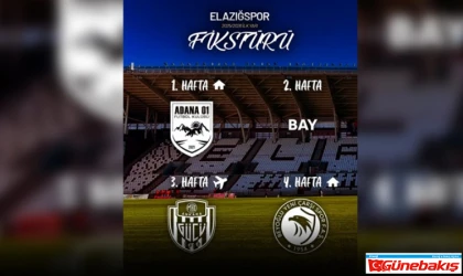 Elazığspor’un Rakibi Netleşti: Açılış Maçı Zorlu Geçecek