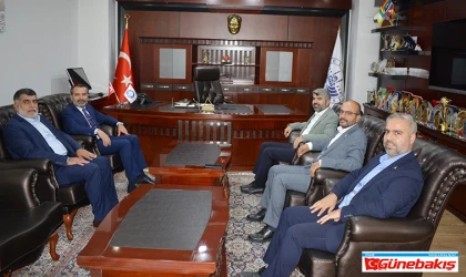 HÜDA PAR’dan Belediye Başkanına Ziyaret